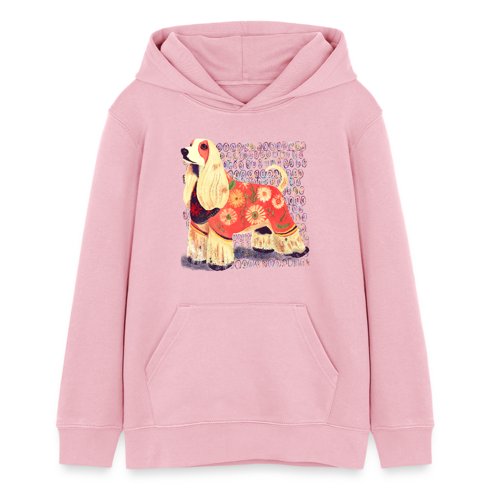 Stanley/Stella Teenager Bio-Hoodie - “Dog Figurine” - Hellrosa