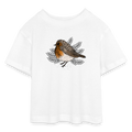 Kinder Bio T-Shirt "Rotkehlchen" - Weiß