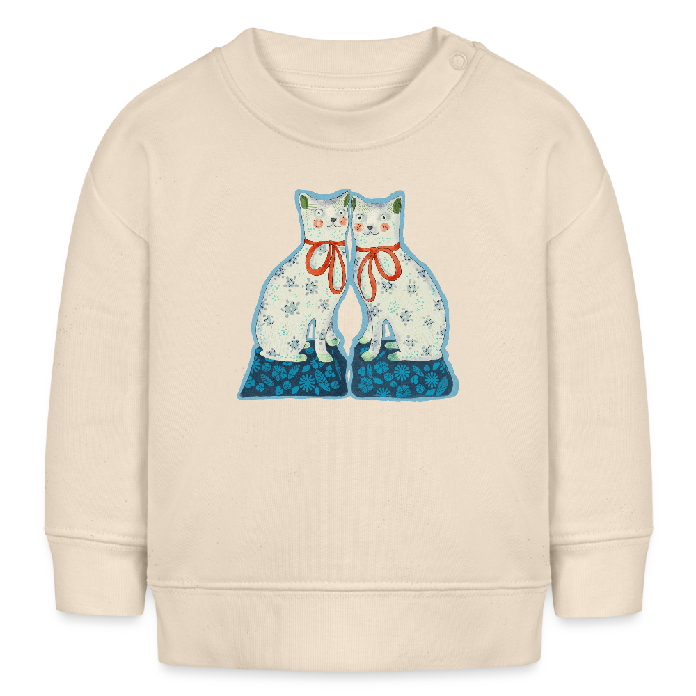 Stanley/Stella Bio-Sweatshirt BABY CHANGER - Weißgrau