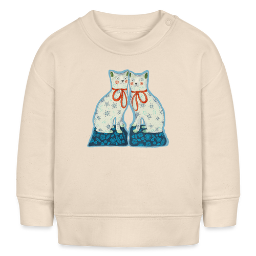 Stanley/Stella Bio-Sweatshirt BABY CHANGER - Weißgrau