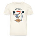 Stanley/Stella Unisex Bio-T-Shirt - “Midcentury Fish Market” - Naturweiß 