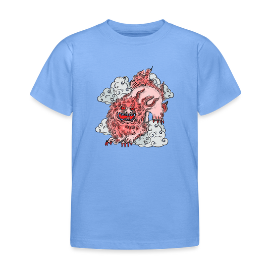 Kinder T-Shirt - “Fu Dog” - Himmelblau