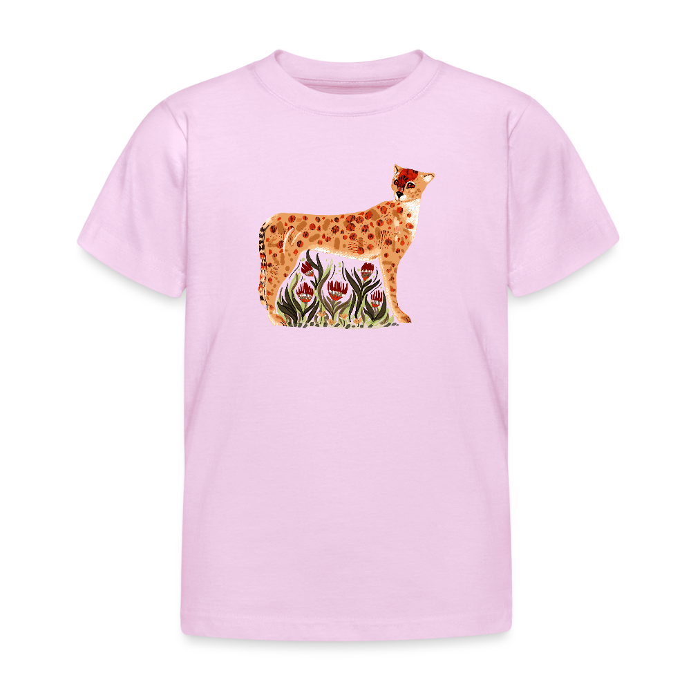 Kinder T-Shirt - “Choose your Cheetah” - Hellrosa