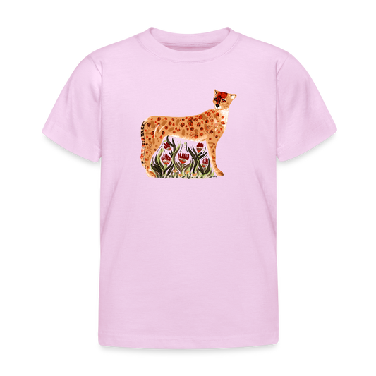Kinder T-Shirt - “Choose your Cheetah” - Hellrosa