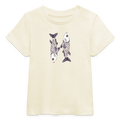 Stanley/Stella Baby Bio-T-Shirt - “Zwei Sardinen” - Weißgrau
