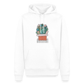 Men’s Premium Hoodie - Kaktus in Terracotta - Weiß