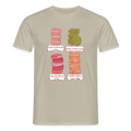 Männer T-Shirt - “Cookie Collection” - Sandbeige