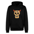 Men’s Premium Hoodie "Teufelsschädel" - Schwarz