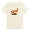 Stanley/Stella Baby Bio-T-Shirt - “Choose your Cheetah” - Weißgrau