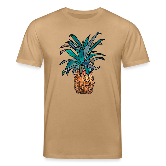 Männer Bio-T-Shirt von Stanley & Stella - "Ananas Bronze" - Karamell 