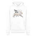 Men’s Premium Hoodie "Winterhase" - Weiß