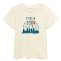 Stanley/Stella Baby Bio-T-Shirt - “Zwei Porzellankatzen” - Weißgrau