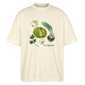 Stanley/Stella Oversized Unisex Bio T-Shirt Blaster - “Gemüse Collection Print” - Naturweiß