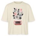 Stanley/Stella Frauen Boxy Bio-T-Shirt - “Vintage Vase” - Weißgrau