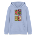 Stanley/Stella Teenager Bio-Hoodie - "Safety Matches" - Sky