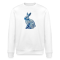 Stanley/Stella Unisex Bio-Sweatshirt - “Hase Delfter Blau” - Weiß