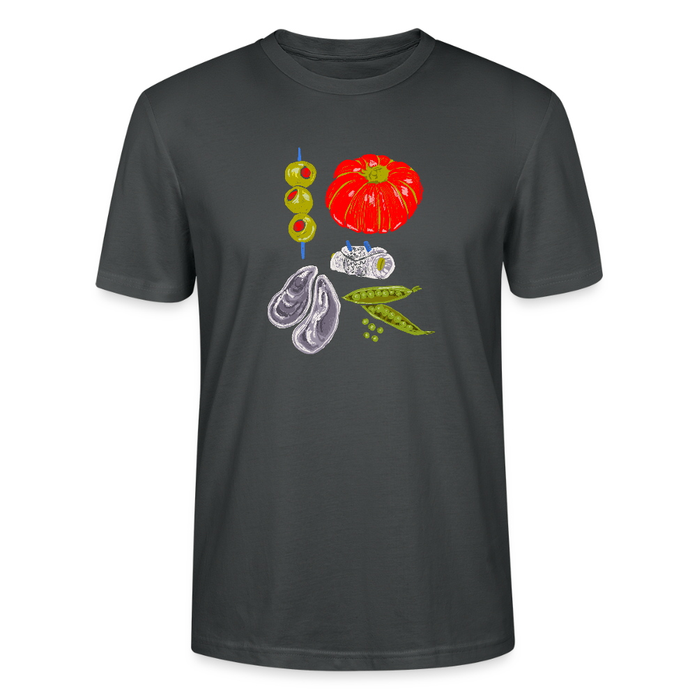 Stanley/Stella Unisex T-Shirt - “Bon Appétit” - Anthrazit