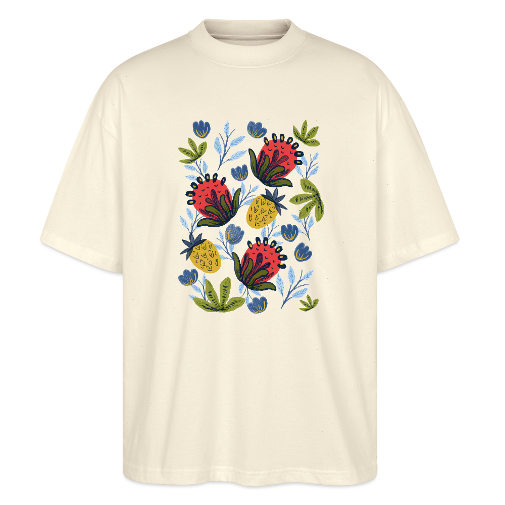 Stanley/Stella Oversized Unisex Bio T-Shirt - “Tropic Tee” - Weißgrau