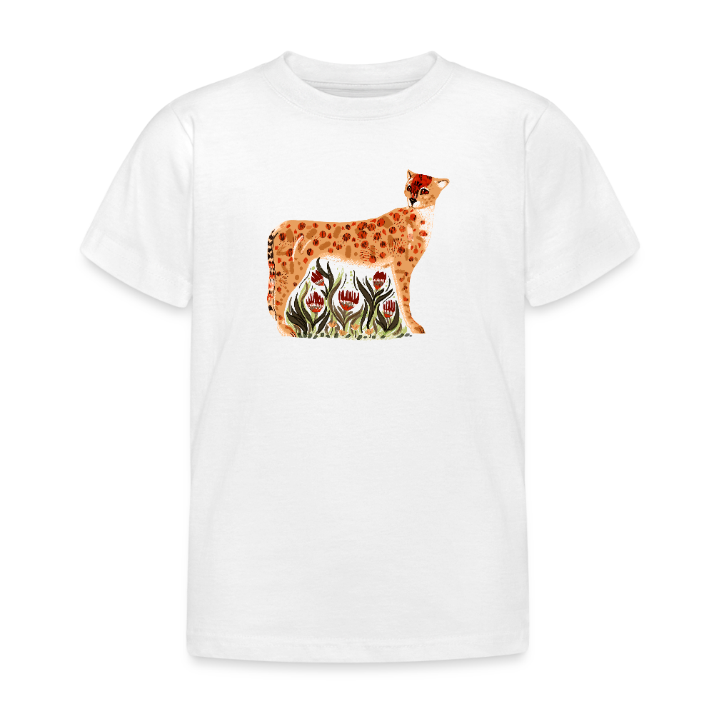 Kinder T-Shirt - “Choose your Cheetah” - Weiß