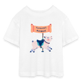Frauen Bio Tank Top - "“Carousel Animal”" - Weiß