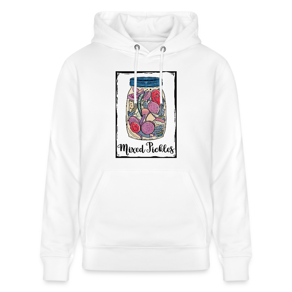 Stanley/Stella Unisex Bio-Hoodie - “Mixed Pickles” - Weiß