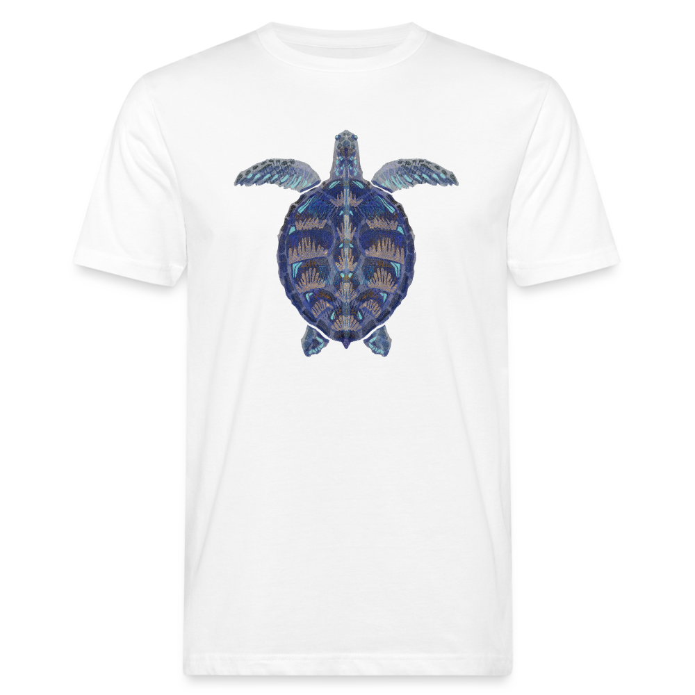 Männer Bio-T-Shirt "Meeresschildkröte" - weiß