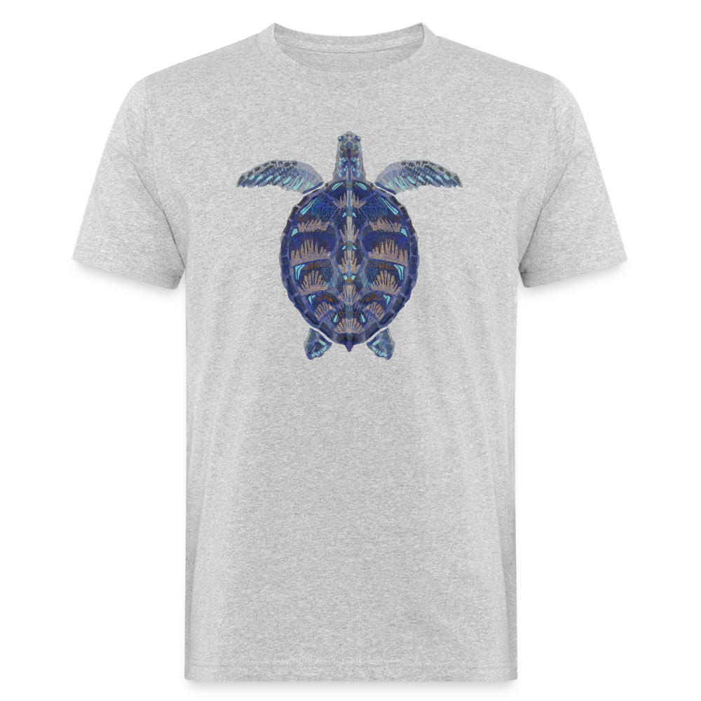 Männer Bio-T-Shirt "Meeresschildkröte" - Grau meliert