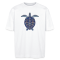 Stanley/Stella Unisex Oversize Bio-T-Shirt - "Meeresschildkröte" - weiß