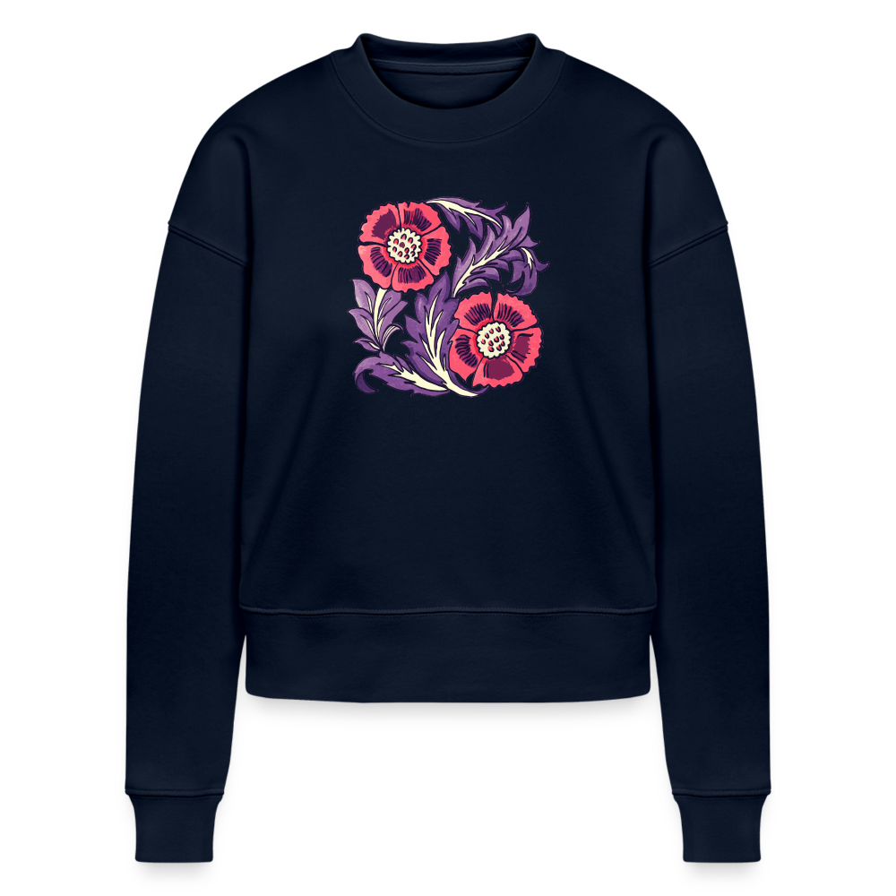 Stanley/Stella Frauen Bio Sweatshirt - “Vintage Poppy“ - Navy