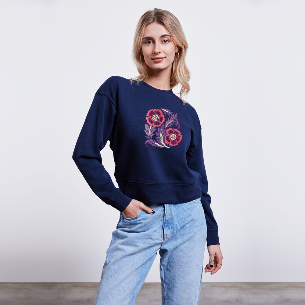 Stanley/Stella Frauen Bio Sweatshirt - “Vintage Poppy“ - Navy