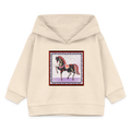 Stanley/Stella Bio Hoodie - "Rotes Pferd" - Naturweiß
