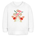 Stanley/Stella Bio-Sweatshirt - “Kleiner Garten” - weiß