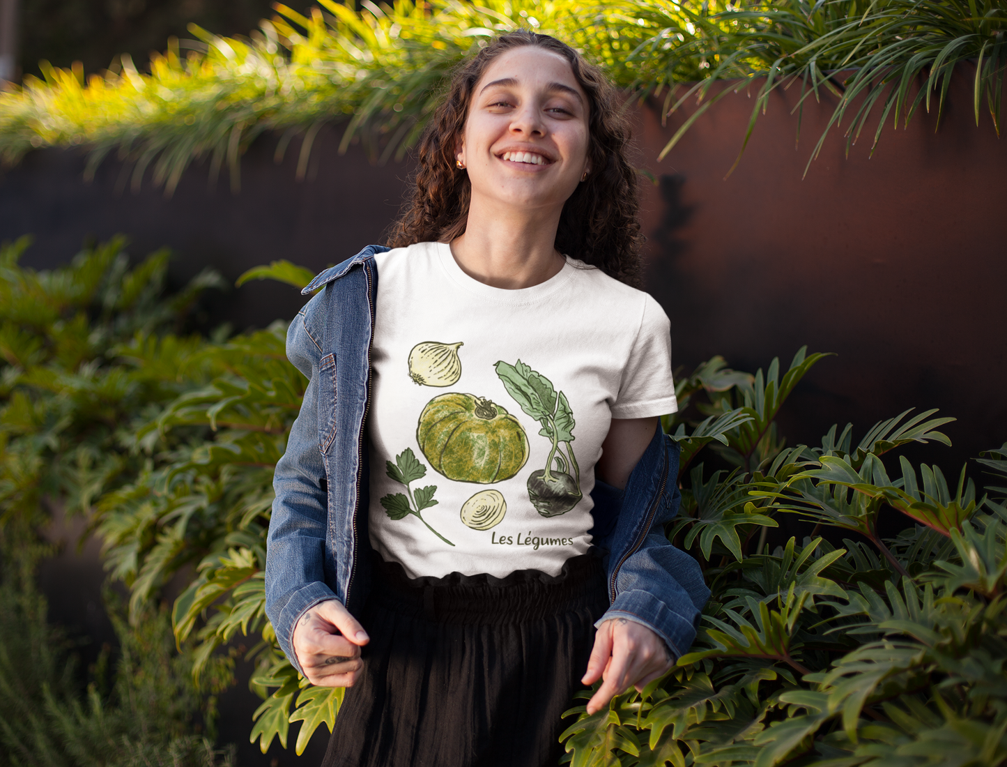 Frauen T-Shirt- “Gemüse Collection Print”