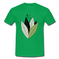 Grafische Pflanze - Männer T-Shirt - Hinter dem Mond