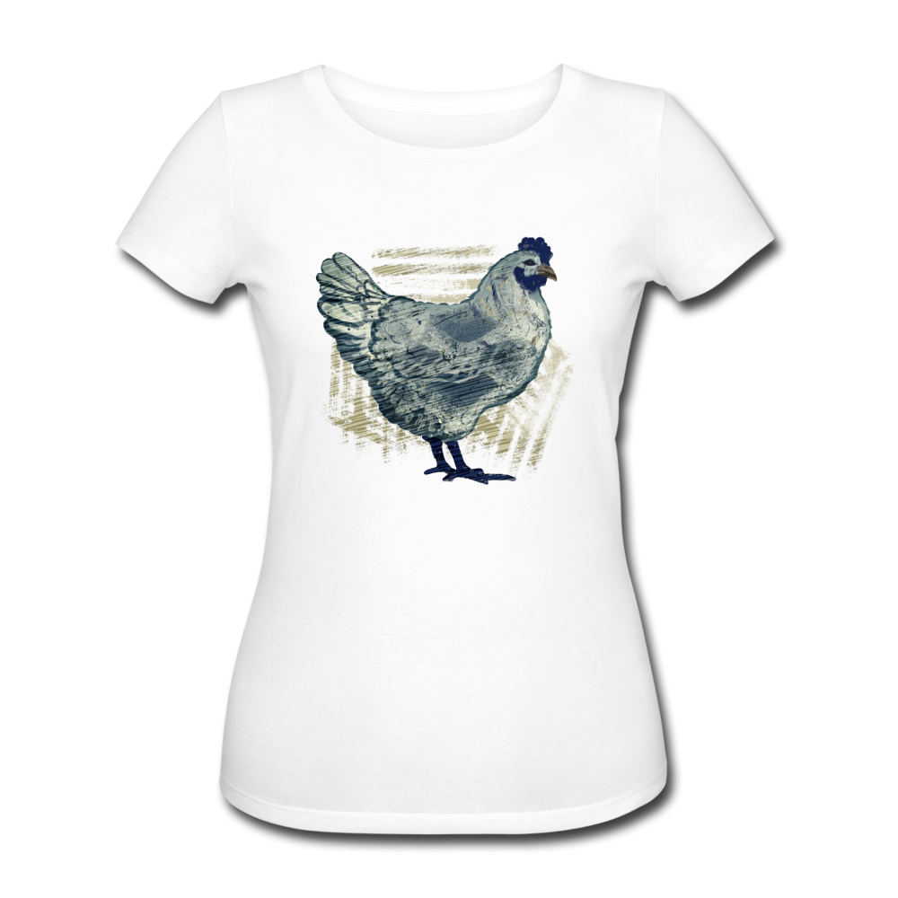 Grunge Huhn - Frauen Bio-T-Shirt von Stanley & Stella - Hinter dem Mond