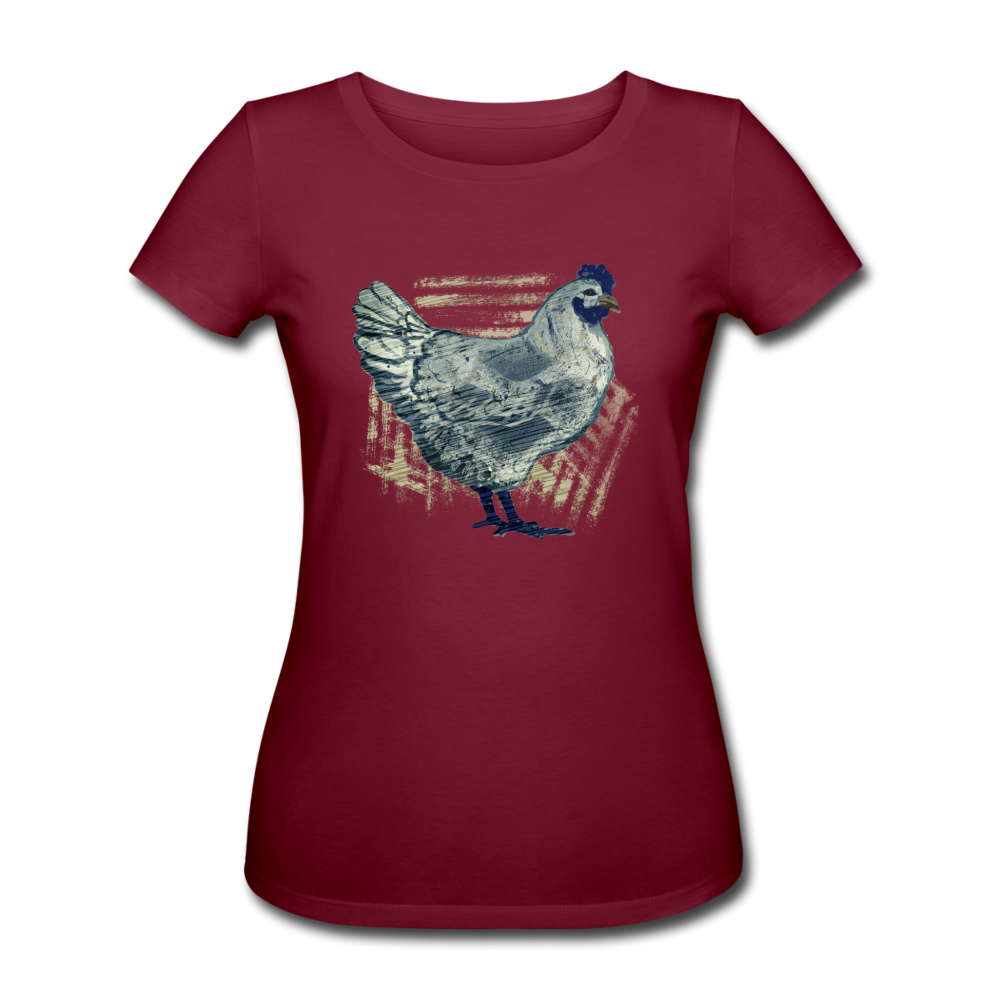 Grunge Huhn - Frauen Bio-T-Shirt von Stanley & Stella - Hinter dem Mond