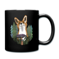 Glücklicher Fuchs - Tasse einfarbig - Hinter dem Mond