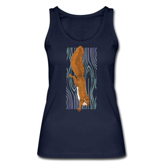 Eichhörnchen klettert - Frauen Bio Tank Top von Stanley & Stella - Hinter dem Mond