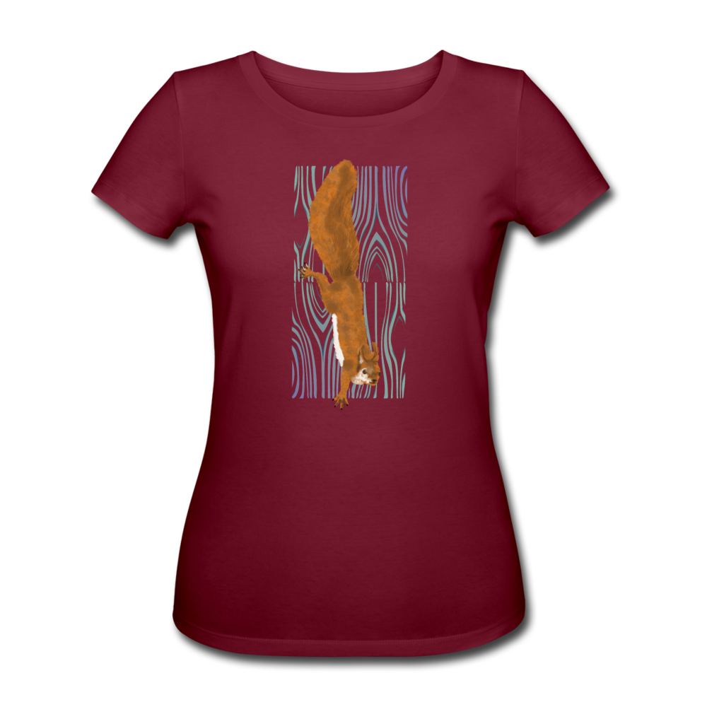 Eichhörnchen klettert - Frauen Bio-T-Shirt von Stanley & Stella - Hinter dem Mond