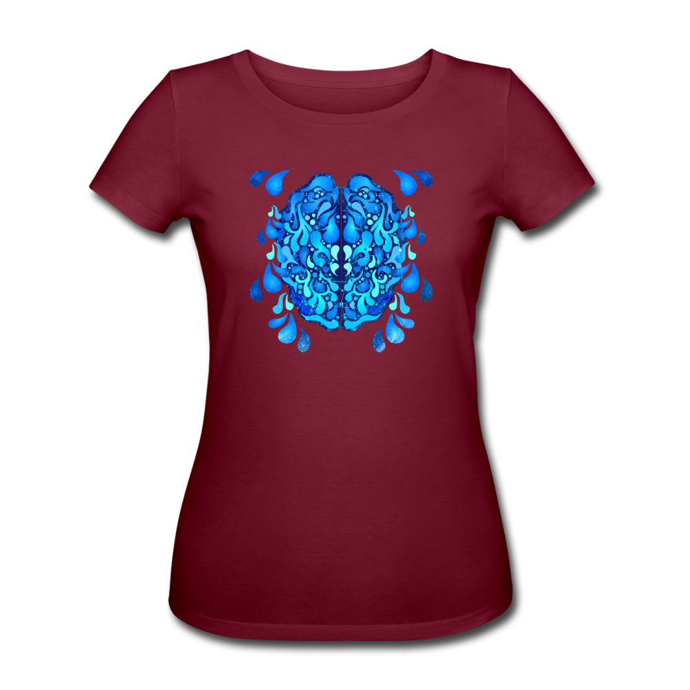 Frauen Bio-T-Shirt - Brainwaves - Hinter dem Mond