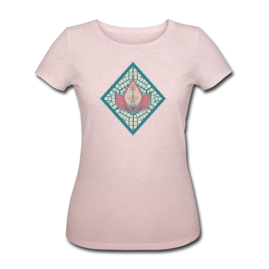 Frauen Bio-T-Shirt "Lotus Mosaik" - Hinter dem Mond