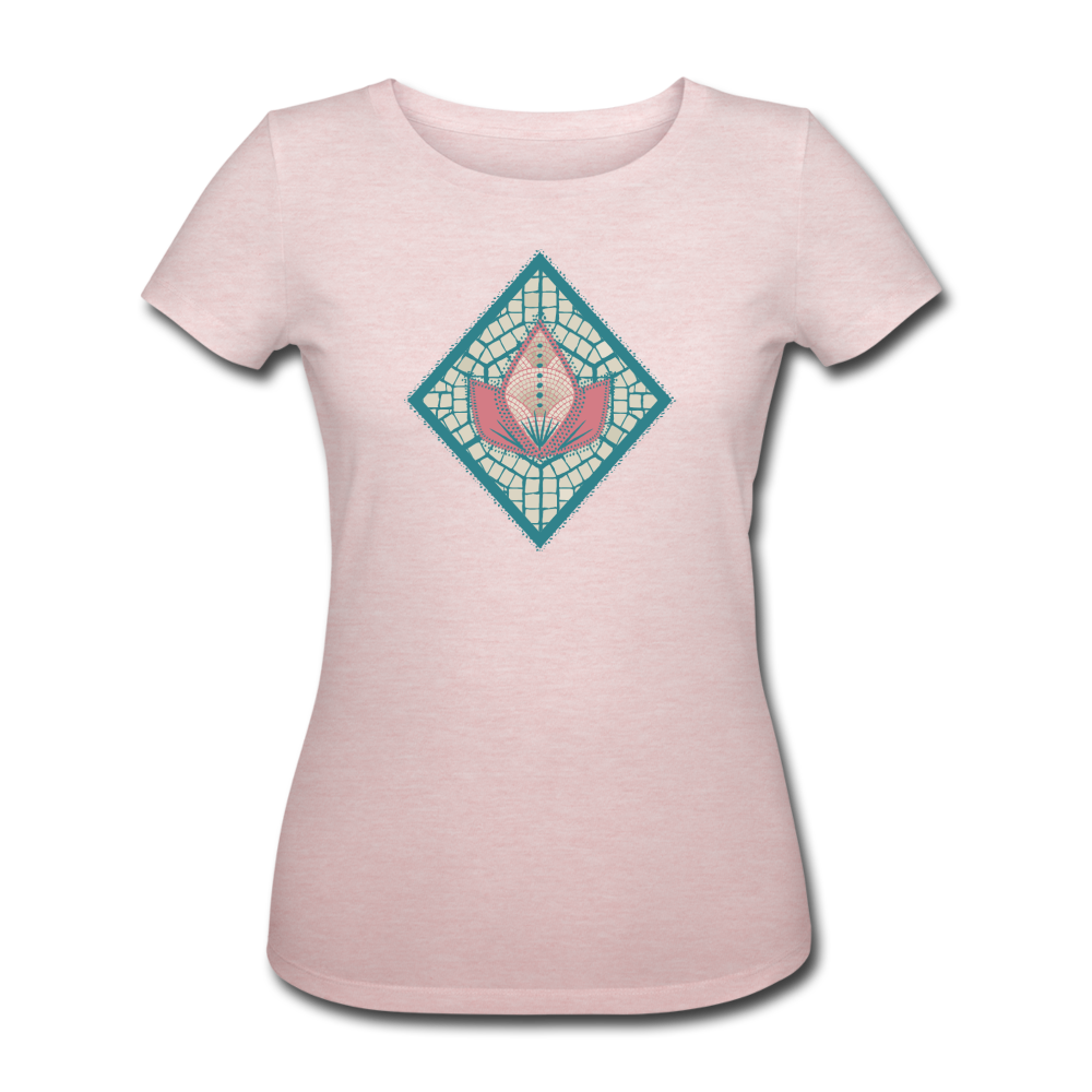 Frauen Bio-T-Shirt "Lotus Mosaik" - Hinter dem Mond