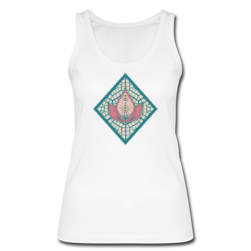 Frauen Bio Tank Top "Lotus Mosaik" - Hinter dem Mond