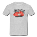 Männer T-Shirt "Ruhender Fuchs" - Hinter dem Mond