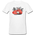 Männer Bio-T-Shirt "Ruhender Fuchs" - Hinter dem Mond