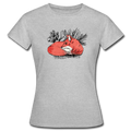 Frauen T-Shirt "Ruhender Fuchs" - Hinter dem Mond