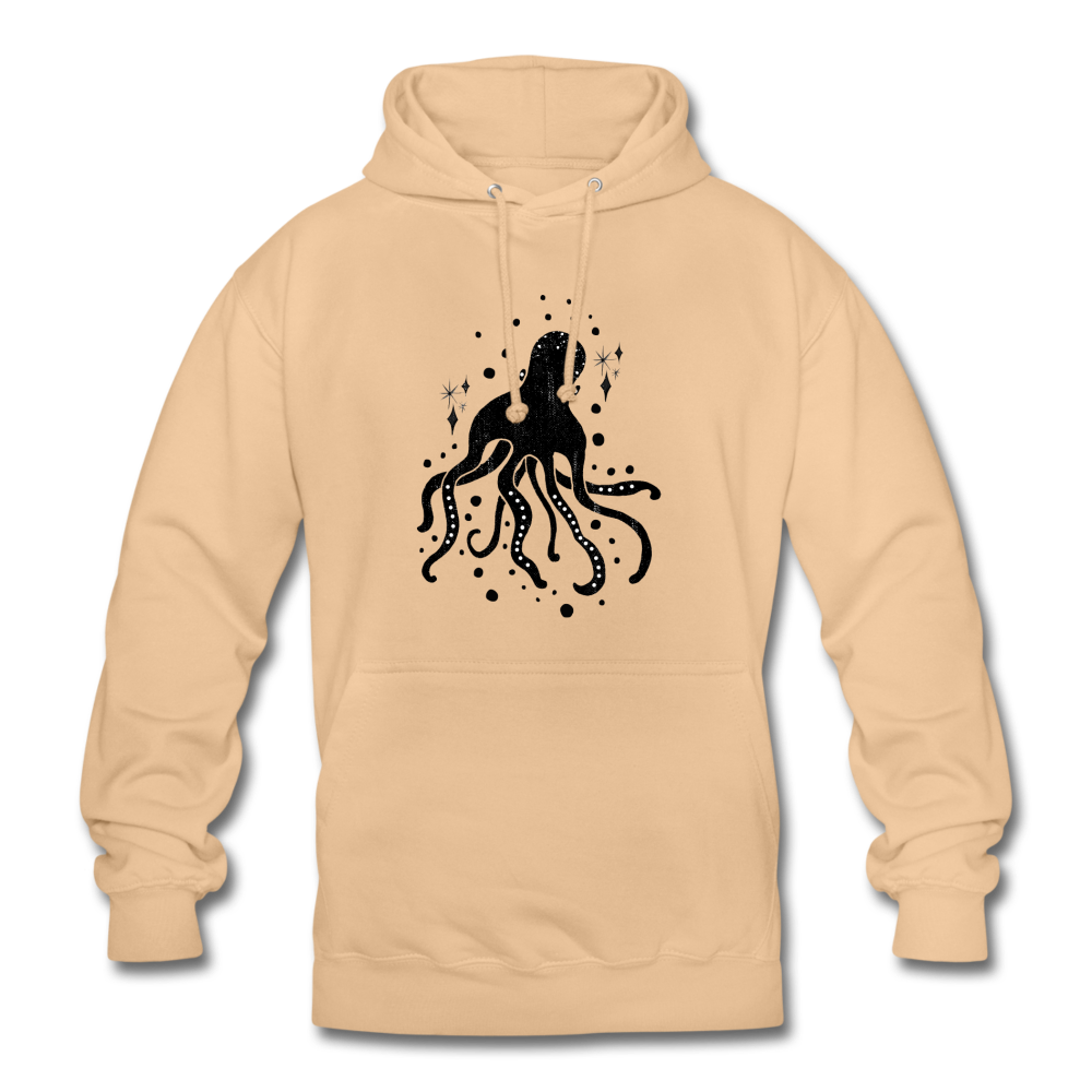 Unisex Hoodie "Sternen-Oktopus" - Hinter dem Mond