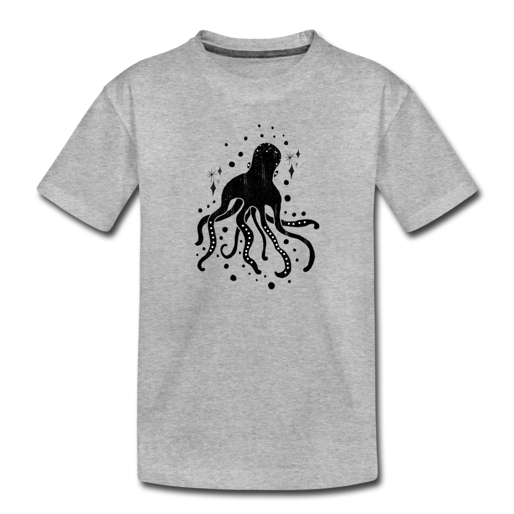 Teenager Premium T-Shirt "Sternen-Oktopus" - Hinter dem Mond
