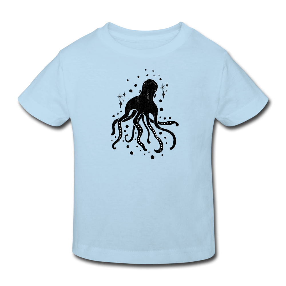 Kinder Bio-T-Shirt "Sternen-Oktopus" - Hinter dem Mond
