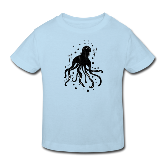 Kinder Bio-T-Shirt "Sternen-Oktopus" - Hinter dem Mond